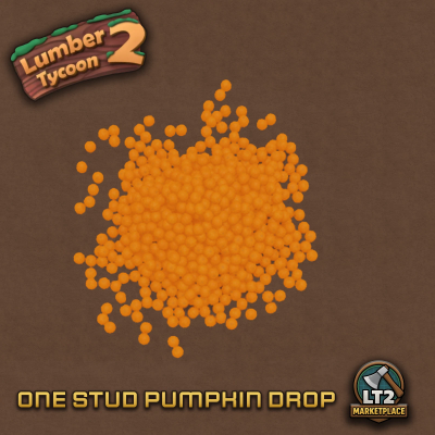 One Stud Pumpkin Drop
