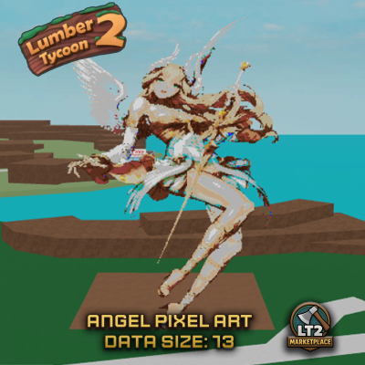 Angel Pixel Art