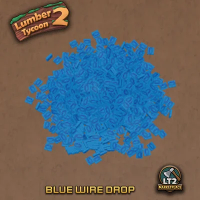 Blue Wire Drop