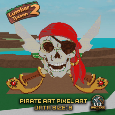 Pirate Pixel Art