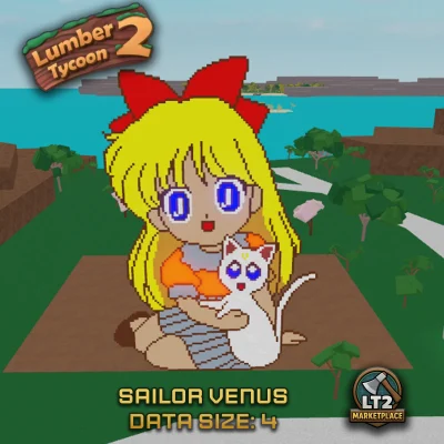 Sailor Venus Pixel Art