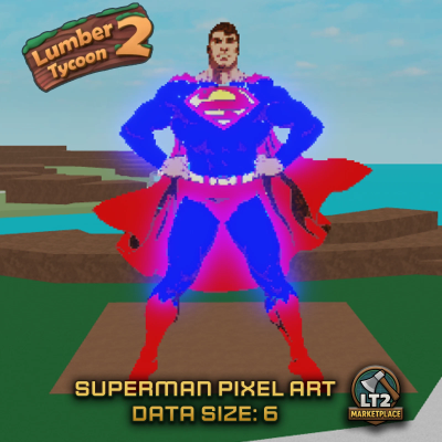 Superman Pixel Art
