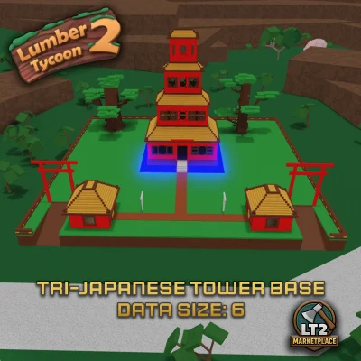 Tri-Japanese Tower Built Base