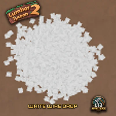 White Wire Drop