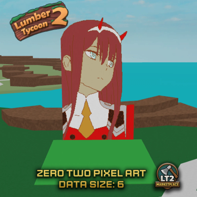Zero Two Pixel Art