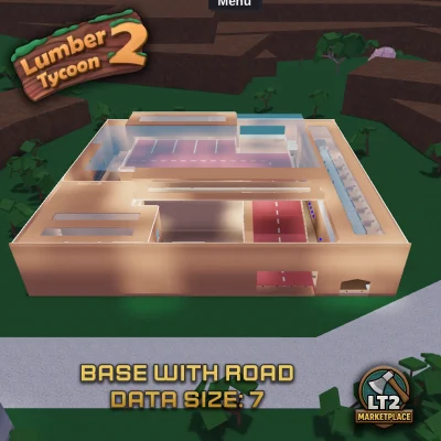 Base With Road Built Base