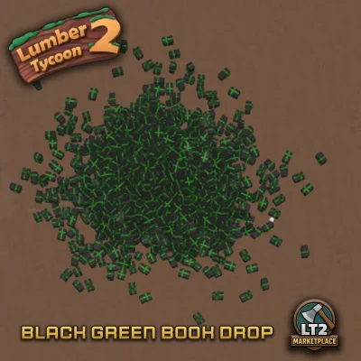 Black Green Book Drop