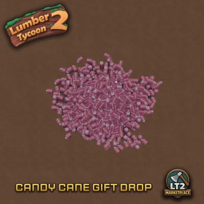 Candy Cane Axe Gift Drop