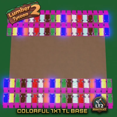 Colorful 1x1 Truckload Base