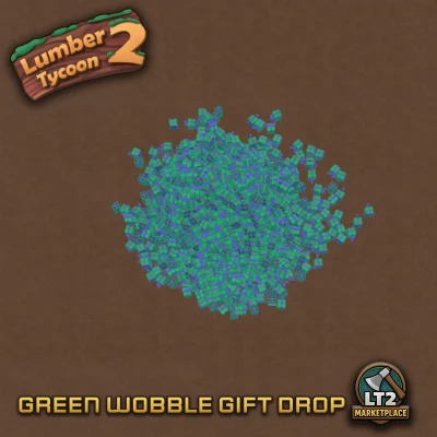 Green Wobble Gift Drop