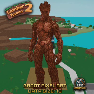Groot Pixel Art