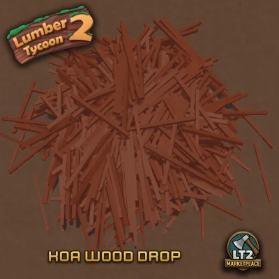 Koa Wood Drop