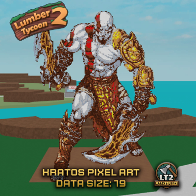 Kratos Pixel Art
