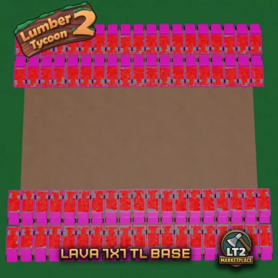 Lava 1x1 Truckload Base