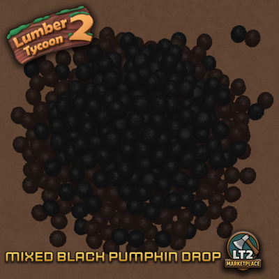 Mixed Black Pumpkin Drop