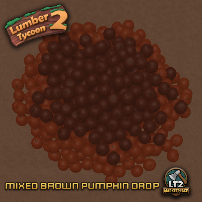Mixed Brown Pumpkin Drop