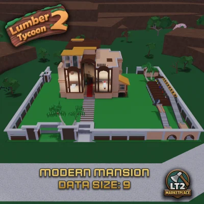 Modern Mansion Built Base