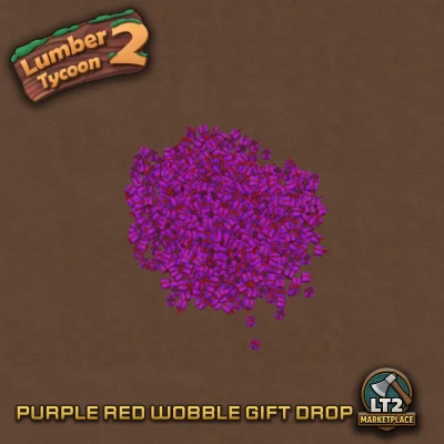 Purple Red Wobble Gift Drop