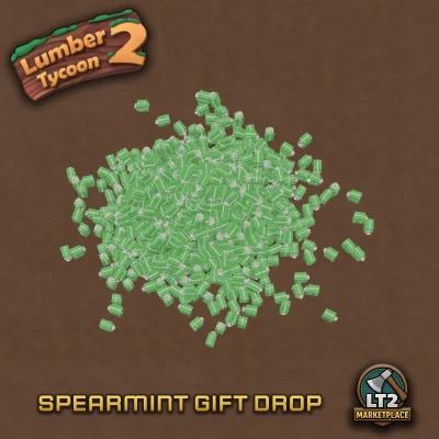 Spearmint Axe Gift Drop