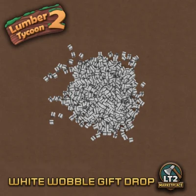 White Wobble Gift Drop