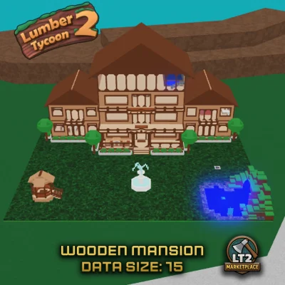 Wooden Mansion Built Base