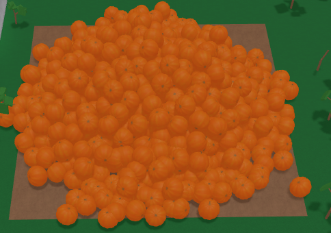 Orange Pumpkin Drop
