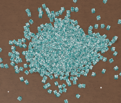 Blue Ball Gift Drop