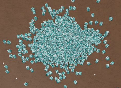Blue Ball Gift Drop
