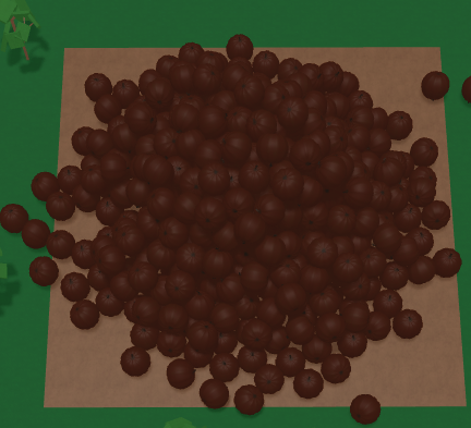 Brown Pumpkin Drop