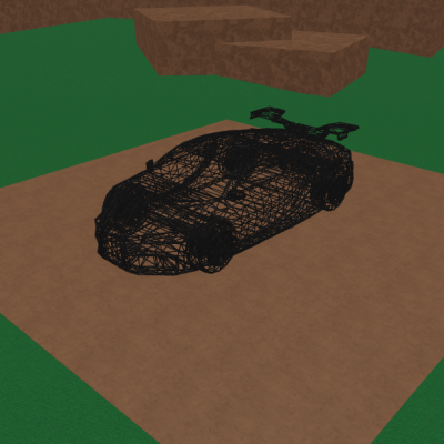Buggati Chiron 3D Wire Art