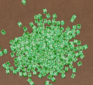 Green Ball Gift Drop