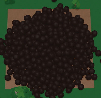 Light Black Pumpkin Drop