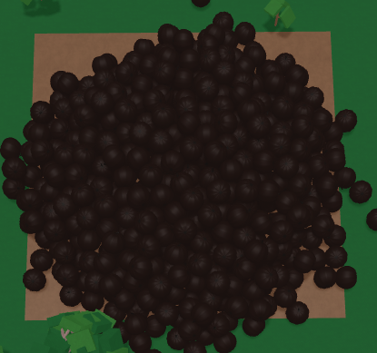 Light Black Pumpkin Drop