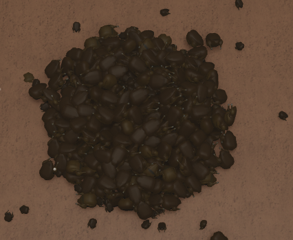 Mixed Burnt Turkey Drop