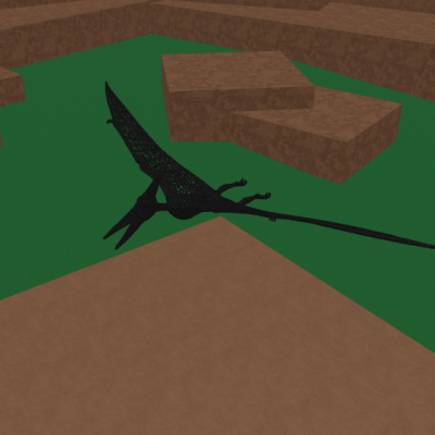 Pterodactyl 3D Wire Art