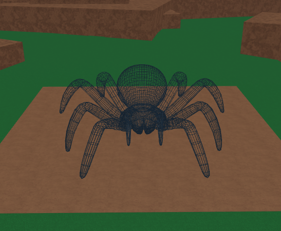 Spider 3D Wire Art