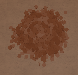 Walnut 1x1 Wood Drop