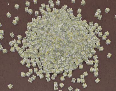 Yellow Ball Gift Drop