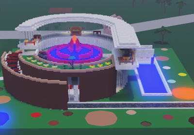 Circle House Built Base