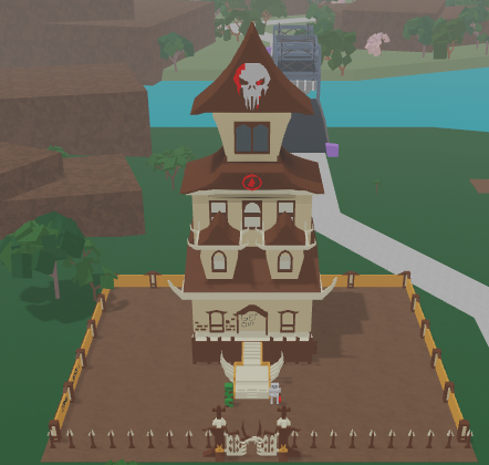 Creepy House Built Base