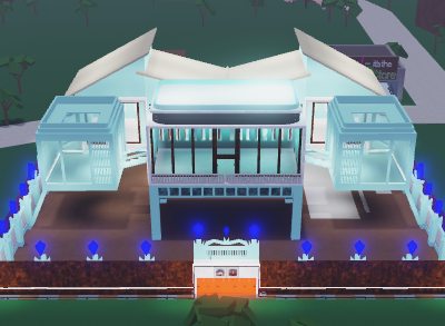 Gated Frost Mansion Built Base