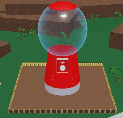 Gumball Machine Built Base