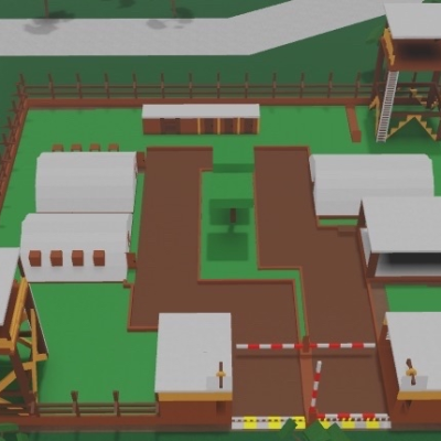 Military Camp Built Base